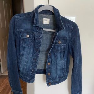 Dark wash jean jacket